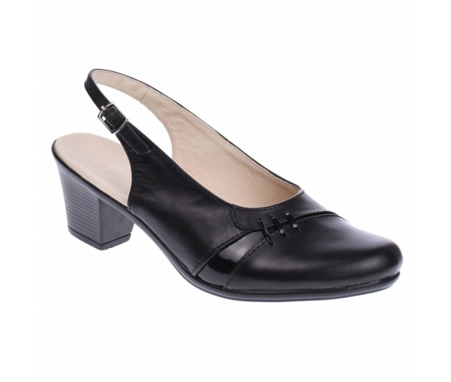 Pantofi dama eleganti, piele naturala, Made in Romania, PS36NBOX