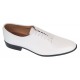 Oferta Pantofi barbati albi eleganti din piele naturala R51TSA - Marimea 41
