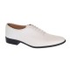 Oferta Pantofi barbati albi eleganti din piele naturala R51TSA - Marimea 41