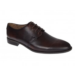 Marimea 43 - Pantofi barbati eleganti din piele naturala Maro R588ML