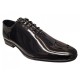 Marimea 41 Pantofi barbati eleganti din piele naturala de culoare negru lac Donatto RED41N