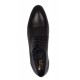 Marimea 42 Pantofi barbati eleganti negri din piele naturala RSIR015N
