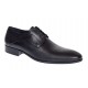 Marimea 42 Pantofi barbati eleganti negri din piele naturala RSIR015N