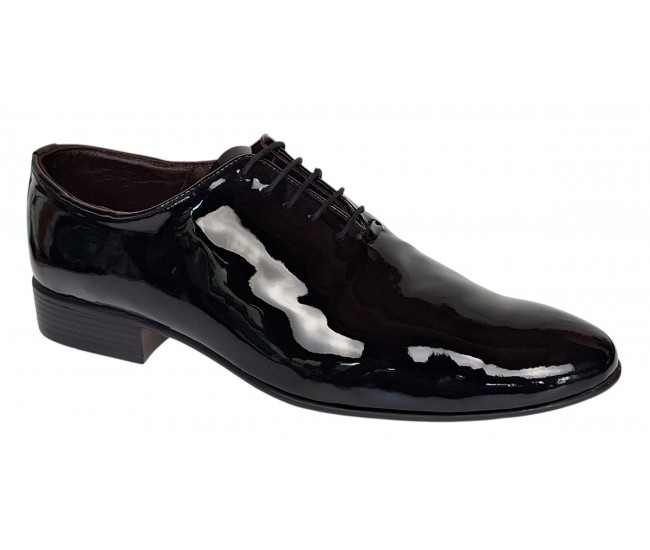 Reducere Pantofi barbati eleganti din piele naturala Negru LAC RMOD1 Pantofi PROBATI