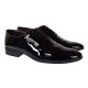 Reducere Pantofi barbati eleganti din piele naturala Negru LAC RMOD1 Pantofi PROBATI