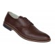 Marimea 42 Pantofi barbati, casual din piele naturala maro RNIC184MBOX