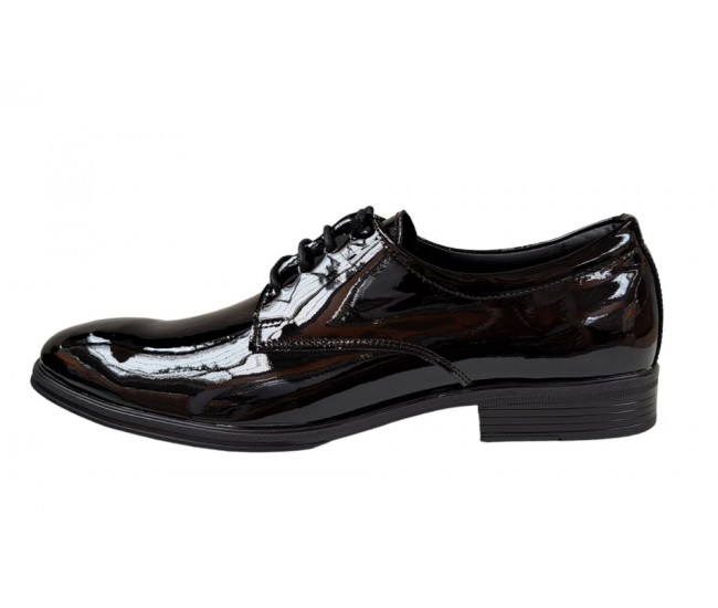 Pantofi barbati, eleganti, piele naturala, Negru LAC, ALEXANDER ROME 04