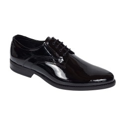 Pantofi barbati, eleganti, piele naturala, Negru LAC ROME04