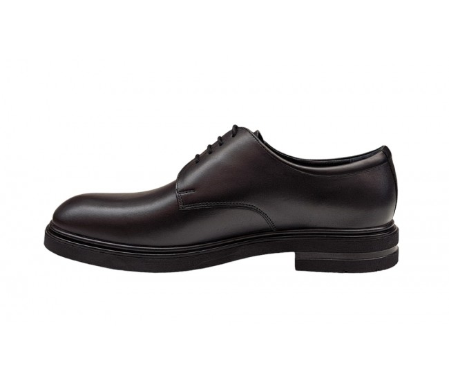 Pantofi barbati, casual, piele naturala, Negru, Ultra Confort, ALEXANDER 14