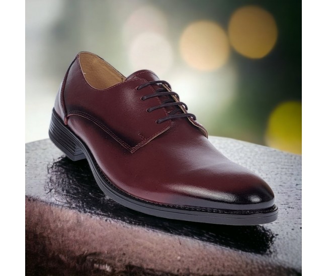 Pantofi barbati, eleganti, piele naturala, Bordeaux, ALEXANDER - 990VIS