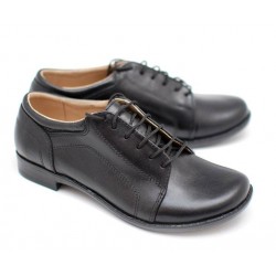 Pantofi dama casual din piele naturala - Model 53 Negru