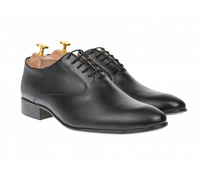Pantofi barbati office, eleganti din piele naturala box, TEST - ROVI515N