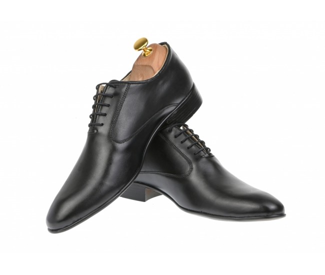 Pantofi barbati office, eleganti din piele naturala box, RoviDesign - ROVI515N