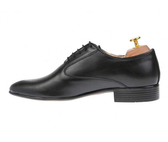 Pantofi barbati office, eleganti din piele naturala box, TEST - ROVI515N