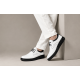 Pantofi barbati albi casual din piele naturala - RSY5AN