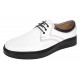 Pantofi barbati albi casual din piele naturala - RSY5AN