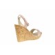 Sandale dama din piele naturala, Made in Romania - S107BEJ