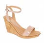 Sandale dama piele naturala cu platforme de 10 cm – Nude Lac S107NDL