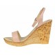 Sandale dama piele naturala cu platforme de 10 cm – Nude Lac S107NDL