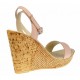 Sandale dama piele naturala cu platforme de 10 cm – Nude Lac S107NDL