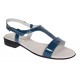 Sandale dama casual din piele naturala Bleumarin Lac S16LBLU1