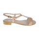 Sandale dama din piele naturala, culoare Lac, Bej, S16LBP