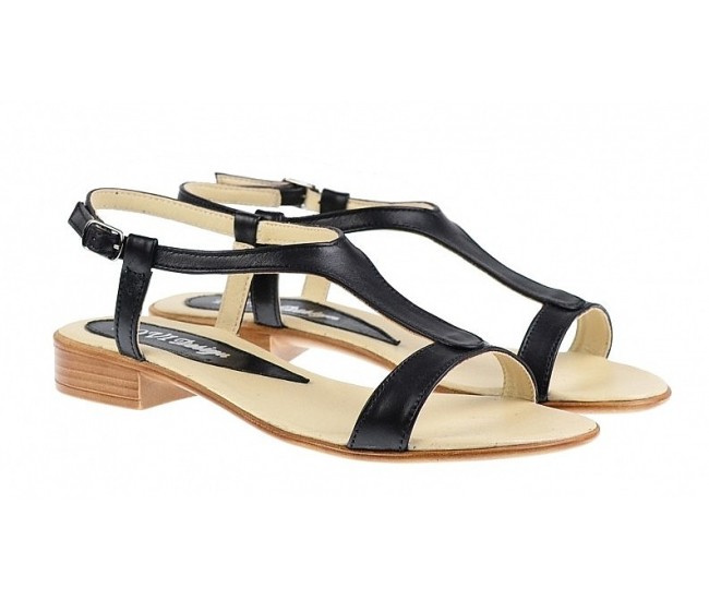 Sandale dama din piele naturala box CORA - S16NBOX