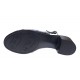 Sandale dama din piele naturala box, Negru, S32NBOX