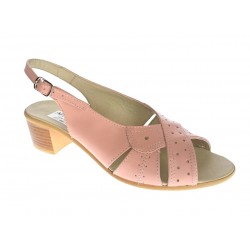 Sandale dama din piele naturala box, S34NUD