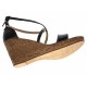 Sandale dama din piele naturala maro - Made in Romania S7MARO