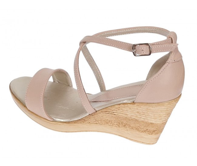 Sandale dama din piele naturala Nude Box S7NUDE1