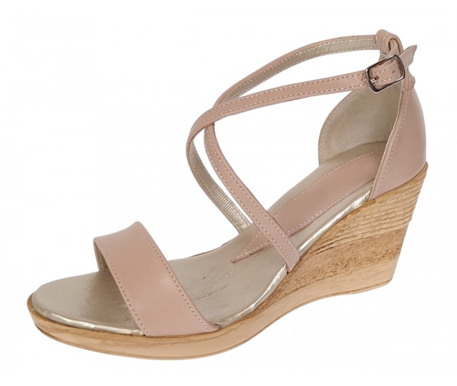 Sandale dama din piele naturala Nude Box S7NUDE1