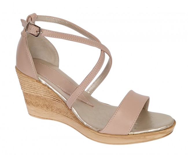 Sandale dama din piele naturala Nude Box S7NUDE1