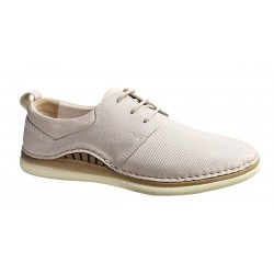 Pantofi barbati casual din piele naturala crem - Model Colin 1006K