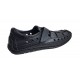 Sandale barbati casual din piele naturala - Model Negru SCV1N