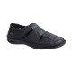Sandale barbati casual din piele naturala - Model Negru SCV2N