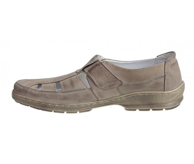 Sandale barbati casual din piele naturala - Model Nisip SCV3SP