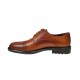 Pantofi barbati, casual, din piele naturala, maro, TEST - SCV613M