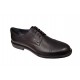 Pantofi barbati, casual, din piele naturala, negru, TEST - SCV613N