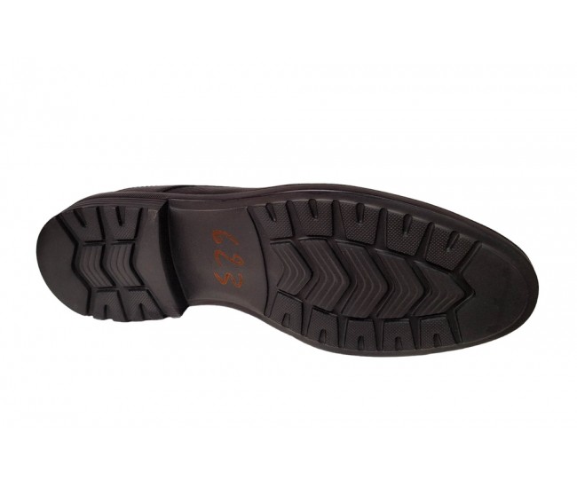 Pantofi barbati din piele naturala Negru SCV623N