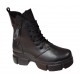 Ghete dama casual din piele naturala Katia SCV972N