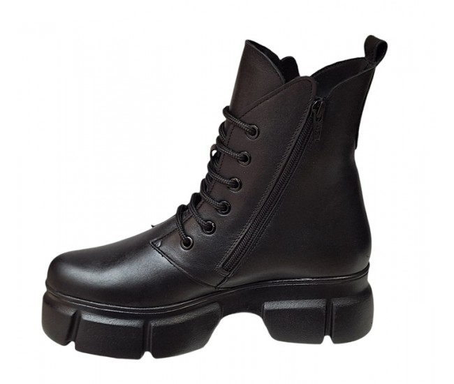 Ghete dama casual din piele naturala Katia SCV972N