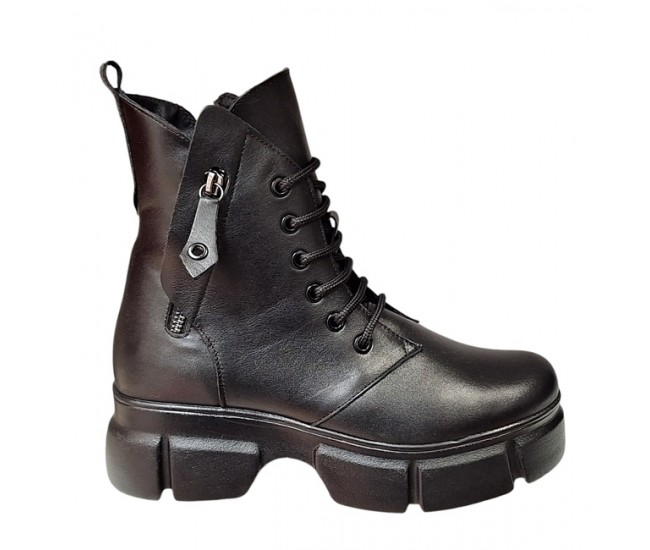 Ghete dama casual din piele naturala Katia SCV972N