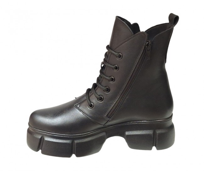 Ghete dama casual din piele naturala Katia SCV972N
