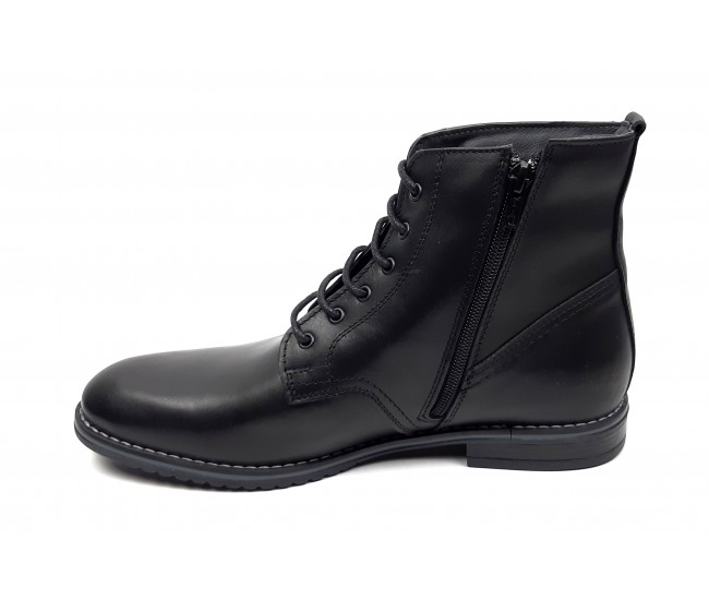 Oferta marimea 44 - Ghete barbati din piele naturala (imblanite) Rusay SIMY  -LSIMYN