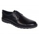 Pantofi barbati sport negri casual din piele naturala SP17NS