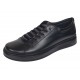 Pantofi barbati casual sport din piele naturala cu elastic negru Cairo SP2021CN