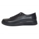 Pantofi barbati casual sport din piele naturala cu elastic negru Cairo SP2021CN