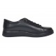 Pantofi barbati casual sport din piele naturala cu elastic negru Cairo SP2021CN
