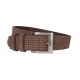Curea barbati casual din piele naturala bufo Maro deschis 4cm Serenia 237MBF
